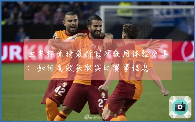 世界杯竞猜最新官网使用体验分享：如何高效获取实时赛事信息